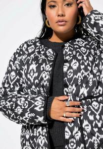 Летняя куртка BOXY SHAPE ALLOVERPRINT Studio Untold, черный