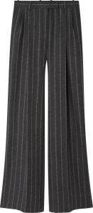 Брюки Versace Pinstripe Pant 'Medium Grey', серый