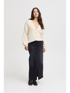 ICHI Кардиган свободного кроя IHBOSTON цвета «Миндальное молоко»