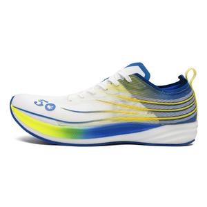 Кроссовки с низким верхом, устойчивые к истиранию и скольжению, унисекс Shadow Of Freedom 50, White/Royal Blue/Neon Green