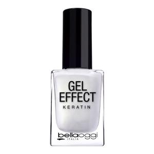 Кератиновый лак для ногтей с эффектом геля Bellaoggi, цвет 068 white angel, 10 мл