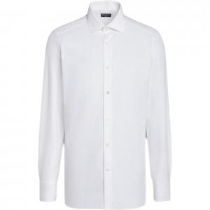 Ermenegildo Zegna Мужская рубашка светло-розового цвета