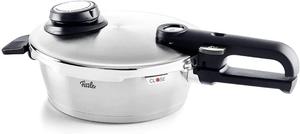 Скороварка Fissler Vitavit Premium/Quick (1,8 л, Ø 18 см) из нержавеющей стали, 4 уровня приготовления, включая вставку - Сделано в Германии, индукционная плита