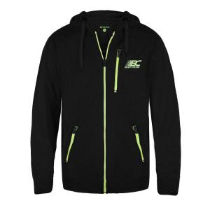 Черная толстовка с капюшоном Fridolin BODYCROSS, черный