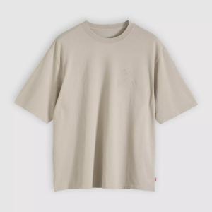 Футболка Levi's Premium Half-sleeve Embroidered Graphic, бежево-желтый