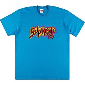 Футболка Supreme Scratch, синий