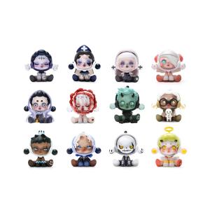 Бокс с полным набором Pop Mart Skullpanda Ancient Castle Series - 12 штук