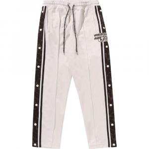Спортивные брюки BAPE Jersey Track, бежевый/черный