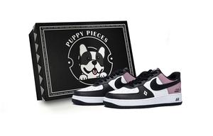 Nike Кроссовки Air Force 1 Low Top для скейтбординга унисекс, белые