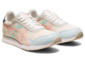Кроссовки Asics Tiger Runner 1202A174.104 женские, кремовые, Breeze, для повседневной носки, GBNC1065
