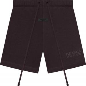 Спортивные шорты Fear of God Essentials Sweatshort Plum, коричневый