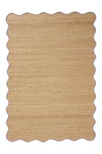 Ковер H&M Jute Carpet Mambo, 160X230 см, коричневый/фиолетовый