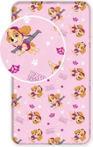 Простыня на резинке Paw Patrol Pup Power 90x200 см Jerry Fabrics