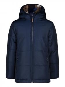Salt and Pepper Двусторонняя зимняя куртка темно-синего цвета