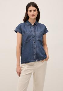 Блуза Cecil Button-down blouse, Blau/Blue