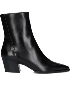 Черные кожаные ботильоны Zinda, черный
