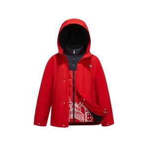 Детский комплект из 2 предметов Down Jacket FILA KIDS, legend красный