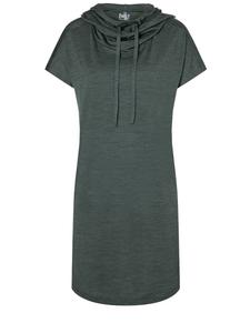 Длинное платье supernatural Merino W FUNNEL, цвет graugrün