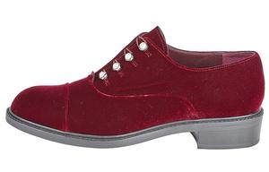 SW Плоские Туфли Женские Красные Черные Stuart Weitzman