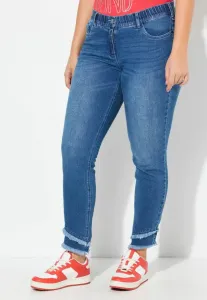 Узкие джинсы Ulla Popken, Dark Blue Denim