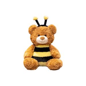 Костюм плюшевой куклы медвежонка пчелы с возможностью смены одежды, высота 23см/33см AIQINGCAOZHILIAN(WANJU)