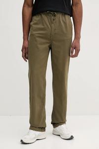 Хлопковые брюки Basic Cotton Pants Alpha Industries, зеленый