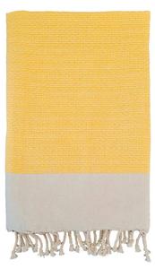 Полотенце для хаммама Le Comptoir de la Plage Athena, светло-желтый - ширина: 100 см.