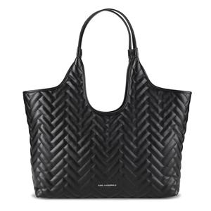 Karl Lagerfeld Плечевая сумка 'Brick' в черном цвете