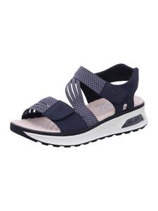 Сандалии на плоской подошве rieker, синий