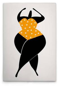 Картина на холсте A.S. Création Dancing In The Sun 1 цвет cremeschwarzgelb