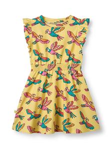 Платье Papageien Småfolk, цвет gelb/bunt