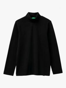 Детская водолазка с длинными рукавами Benetton, Black