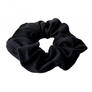 Черная резинка для волос Anwen Cotton Scrunchie