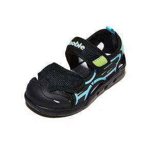 Дышащие низкие туфли для малышей GINOBLE, черный/синий