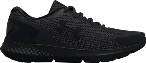 Кроссовки Under Armour Wmns Charged Rogue 3 Triple Black, черный