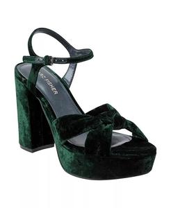 Женские босоножки Deren на высоком каблуке на платформе Marc Fisher, зеленый