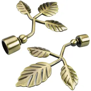 Конечный элемент для карнизных труб Bacchus для карнизов Ø 16 мм Liedeco, Messingfarben/antik