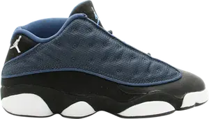 Кроссовки Air Jordan 13 OG Low Brave Blue 1998, синий
