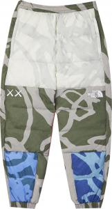 Брюки The North Face x KAWS Retro 1996 Nuptse Pant 'Moonlight Ivory', кремовый