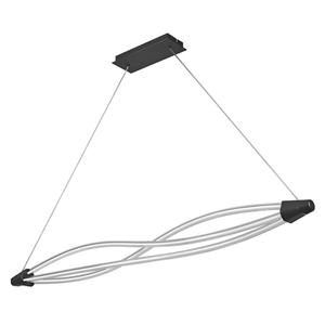 Светодиодный подвесной светильник 128,2/12,7/128,2 см Osram, темно-серый