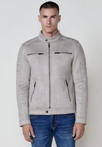 Куртка Koroshi Faux leather jacket, Piedra Stone/Stone