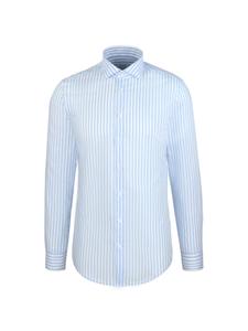 SEIDENSTICKER Деловая рубашка приталенного кроя Slim fit в светло-голубом цвете