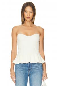 Саффи топ Line & Dot, белый