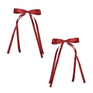 Заколка для волос isa schleifen haarspangen Soho, rot, количество 2 шт.