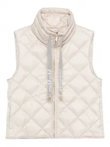 Жилет с простеганным узором Max Mara, нейтральный