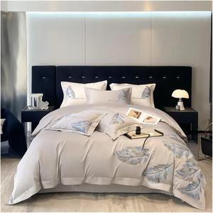 UOIO Комплект постельного белья UOIO с вышивкой, 100% хлопок Natural