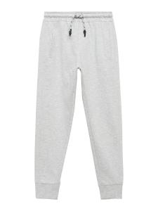 Зауженные брюки MANGO KIDS FRANCIA, светло-серый