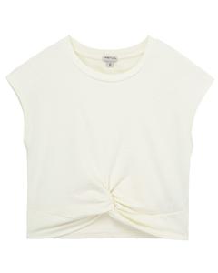 Привычная футболка с перекрученным передом Habitual, белый