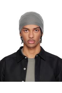 Вязаная шапка Gray temple rasato Rick Owens, Euca