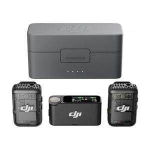 Беспроводная микрофонная система DJI Mic 2 (CN), 2 передатчика + 1 приемник + зарядный кейс, черный